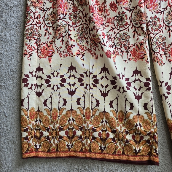 Maison d'Amelie Paris High Rise Wide Leg Pull On Boho Pants size medium - Picture 7 of 16